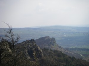 Hen Cloud from the ridge